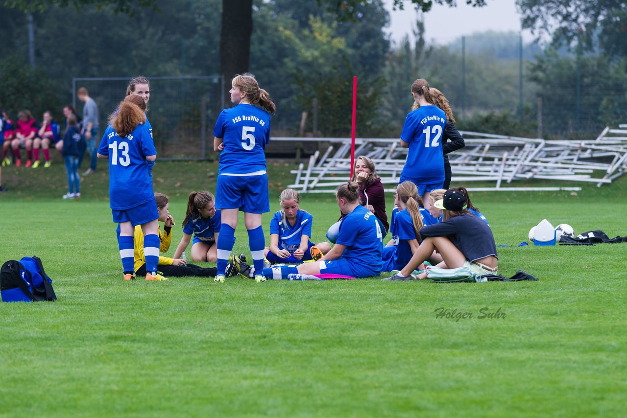 Bild 291 - B-Juniorinnen FSG BraWie 08 - JSG Sandesneben : Ergebnis: 2:0